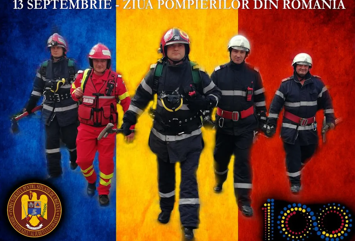 Defilare de Ziua Pompierilor pe 13 septembrie la Sfântu Gheorghe