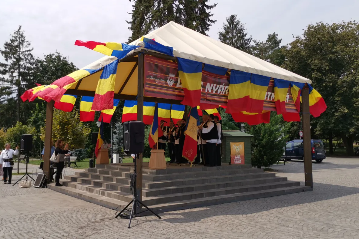 VIDEO. Ziua Imnului Naţional, sărbătorită la Sfântu Gheorghe