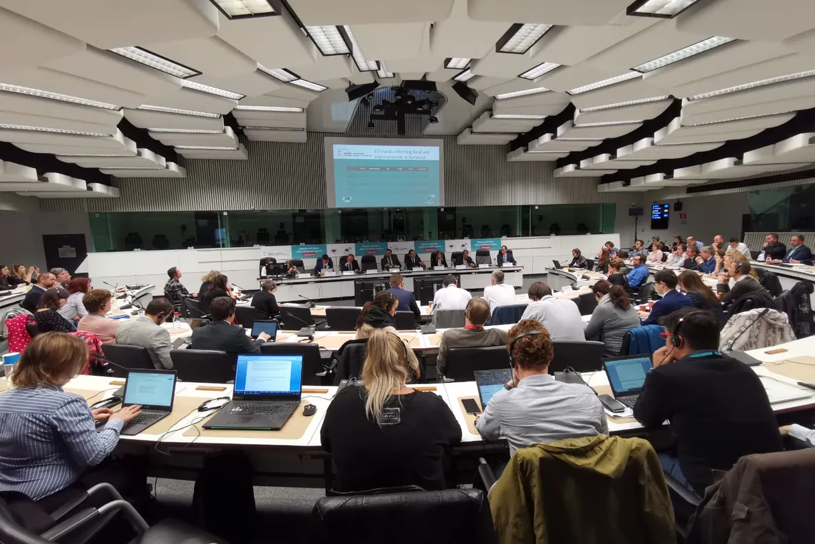 Primăria Sfântu Gheorghe, conferință pe tema alocării fondurilor europene, la Bruxelles