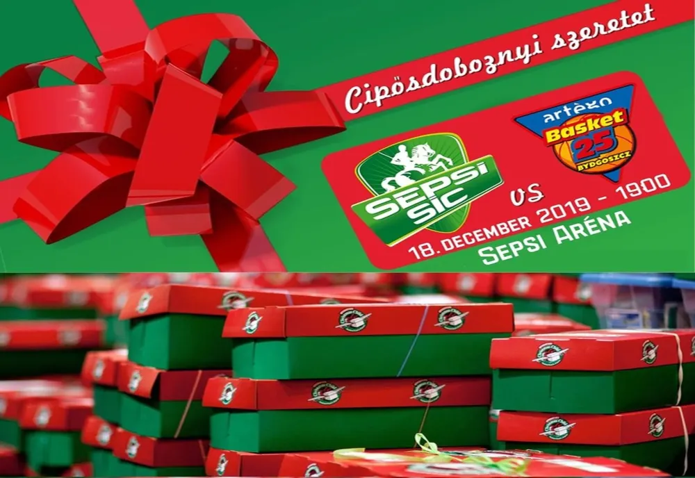 Suporterii, așteptați să aducă jucării la meciul Sepsi SIC – Artego Bydgoszcz