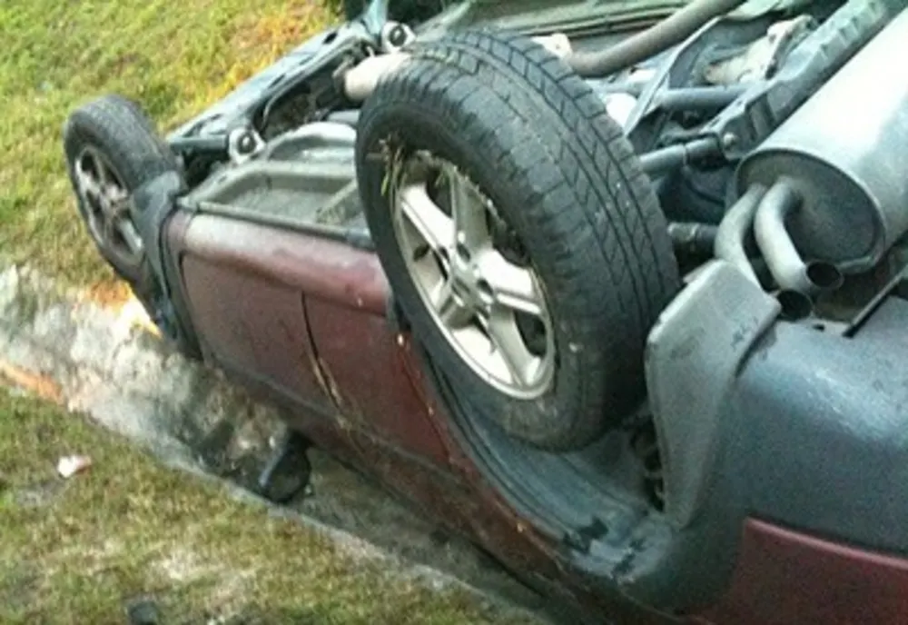 Accidente trase la indigo: Două mașini răsturnate în zona comunei harghitene Sat Mare, la aceeași oră
