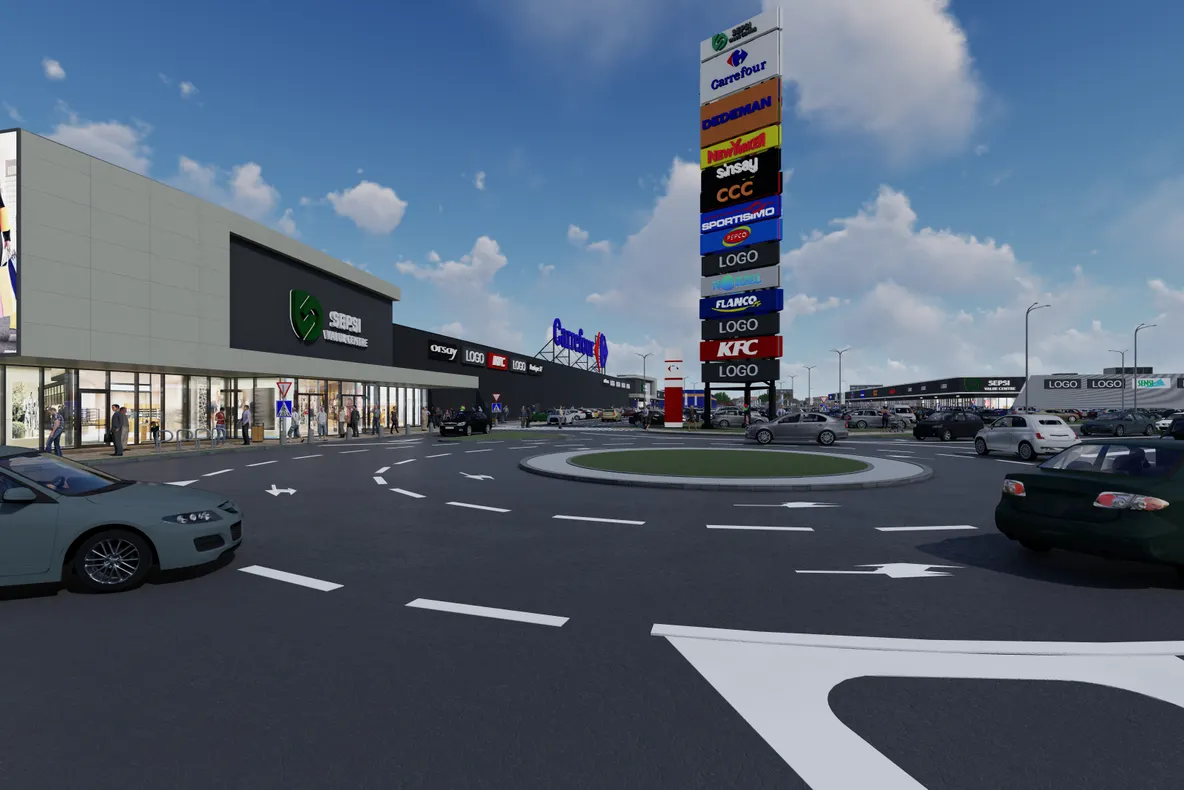 Au început lucrările de construcție pentru Sepsi Value Centre - primul Mall din Sfântu Gheorghe