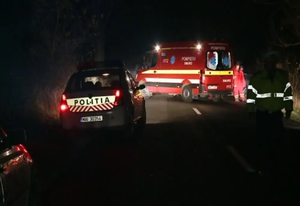 Pieton ranit grav de mașină pe un drum din județul Covasna