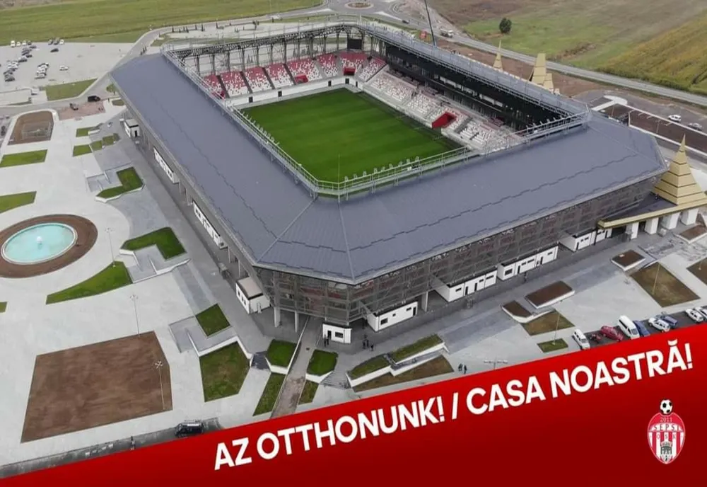 Noua arenă a echipei Sepsi OSK a fost omologată și va fi inaugurată pe 16 octombrie