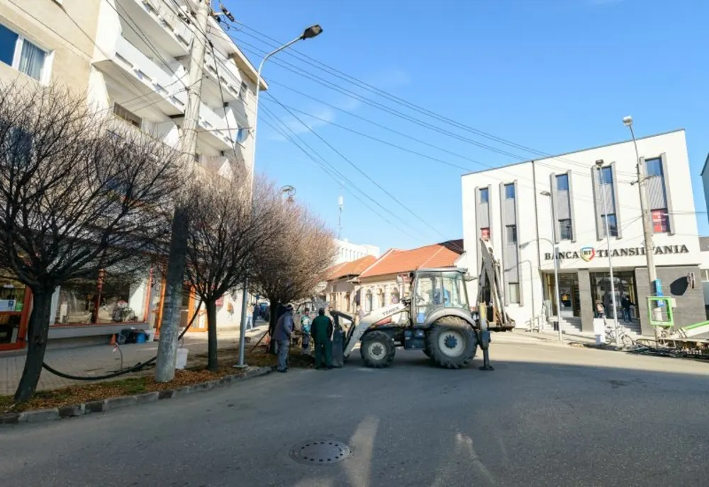 Lucrări în desfășurare în mai multe zone ale municipiului Sfântu Gheorghe