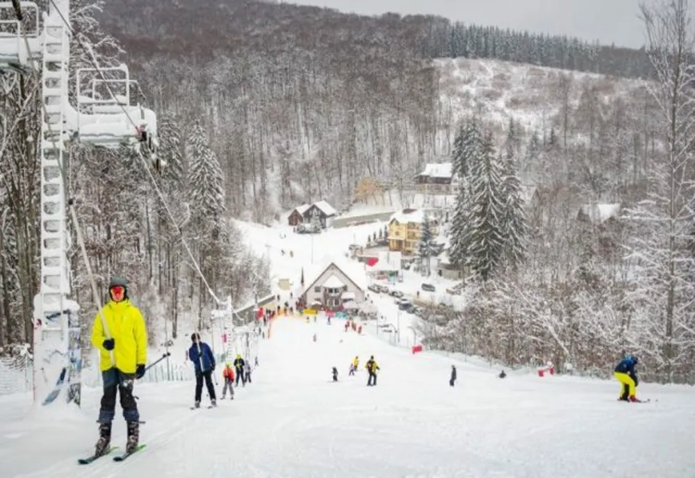 Debut al sezonului de schi la Băile Şugaş, în Covasna