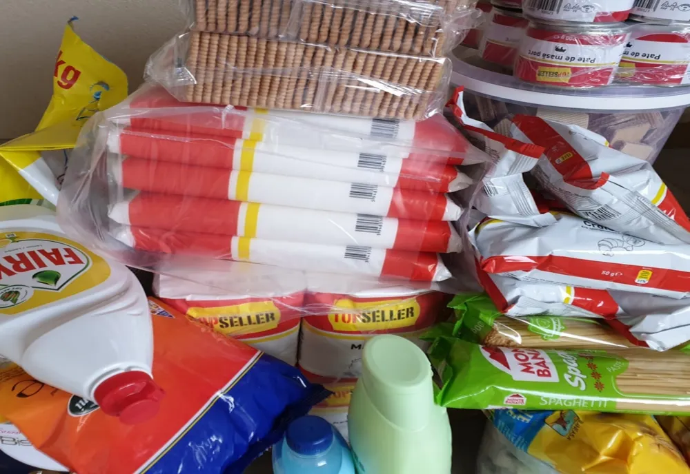 Primăria oraşului Întorsura Buzăului a amenajat un centru de donaţii pentru persoanele refugiate din Ucraina