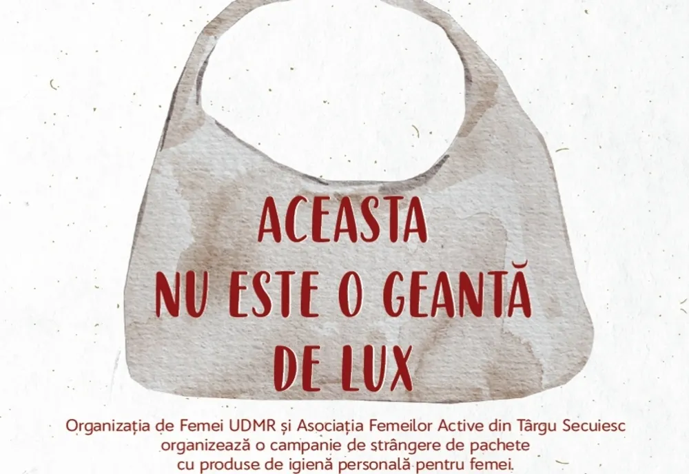 Campanie umanitară pentru femeile cu posibilități financiare reduse