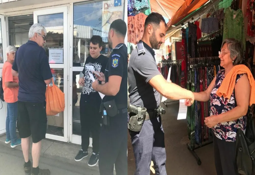 Acțiuni preventive ale polițiștilor din Covasna