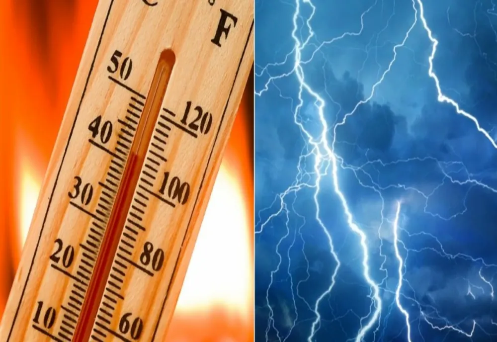 PROGNOZĂ ANM ACTUALIZATĂ: COD ROȘU DE CANICULĂ, COD GALBEN DE FURTUNI EXTREME