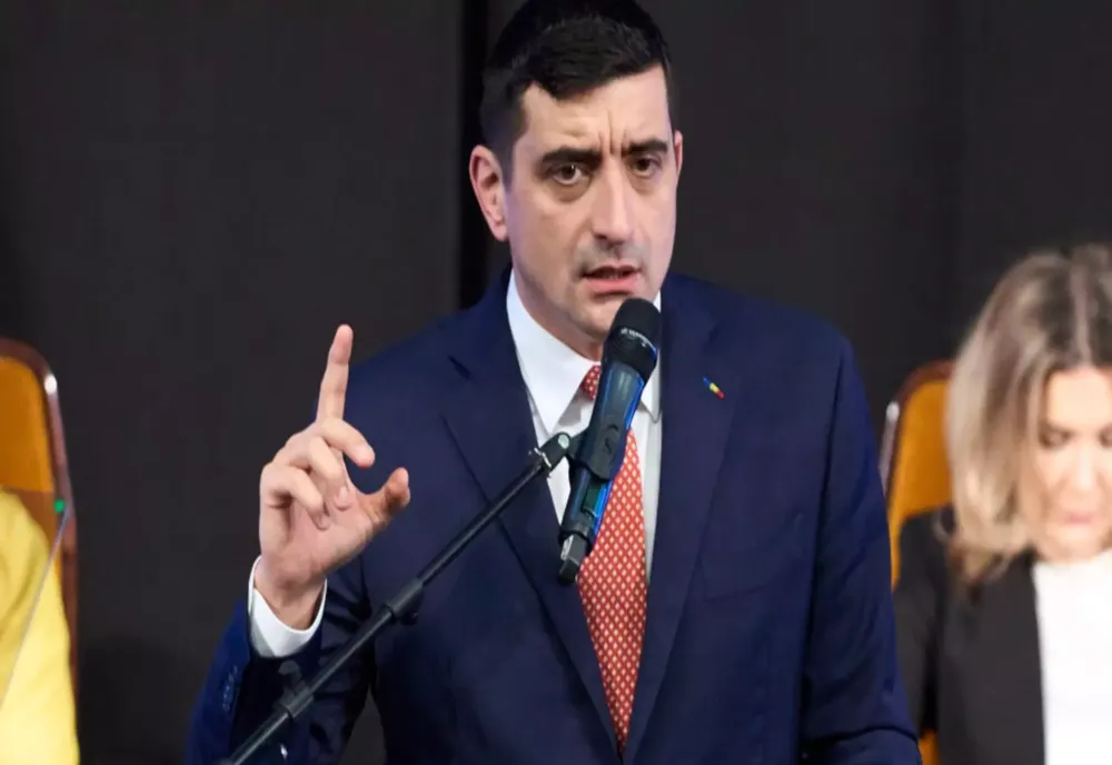Imagini impresionante la conferința județeană AUR Călărași. George Simion, discurs în fața a sute de călărășeni după ce curentul a fost întrerupt