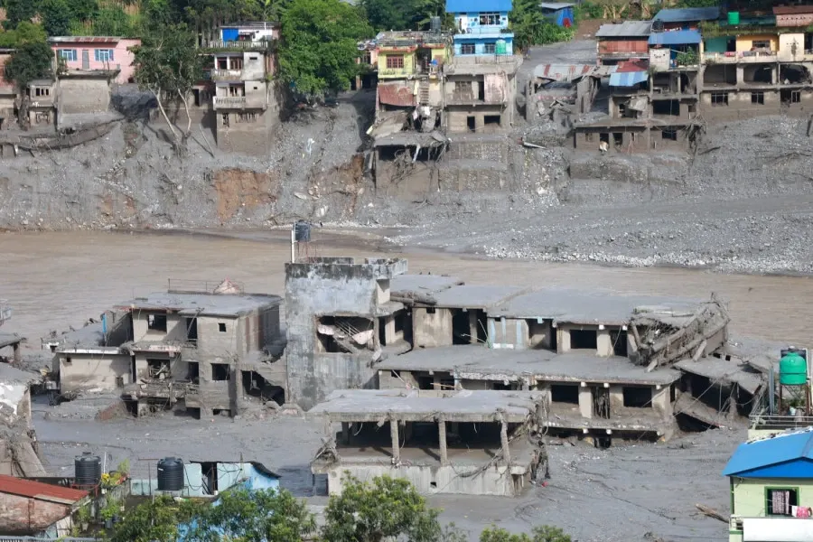 Bilanțul viiturilor devastatoare din Himalaya se ridică la aproape 2.000 de dispăruți