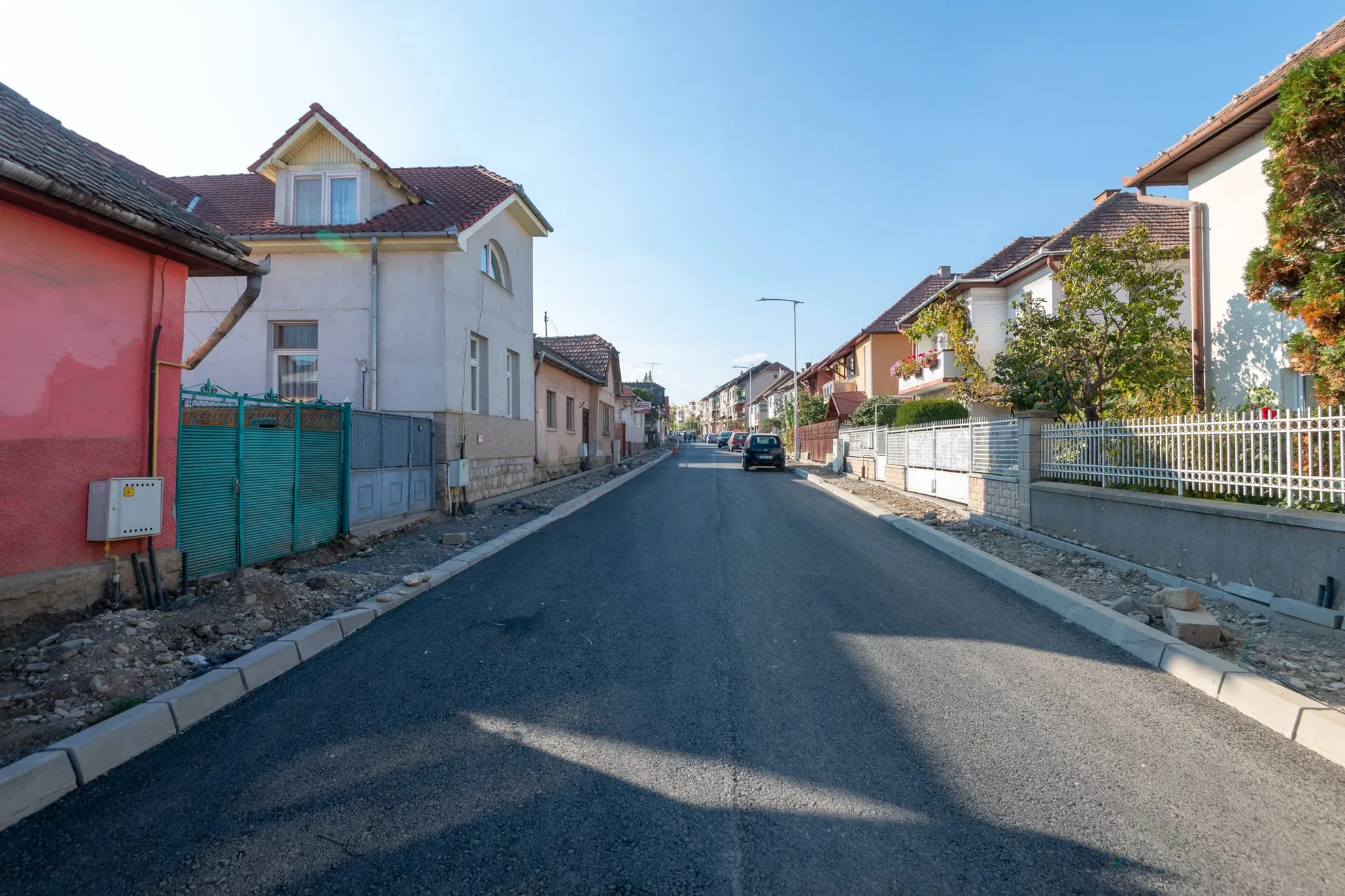 Renovarea străzilor Sfantu Gheorghe
