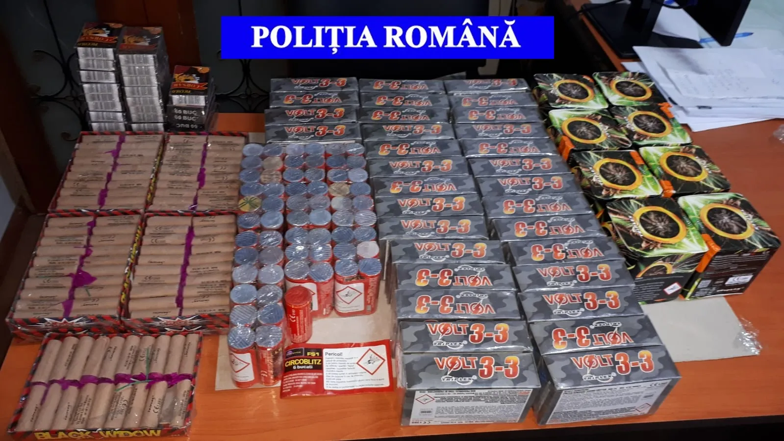 petarde confiscate decembrie 2018