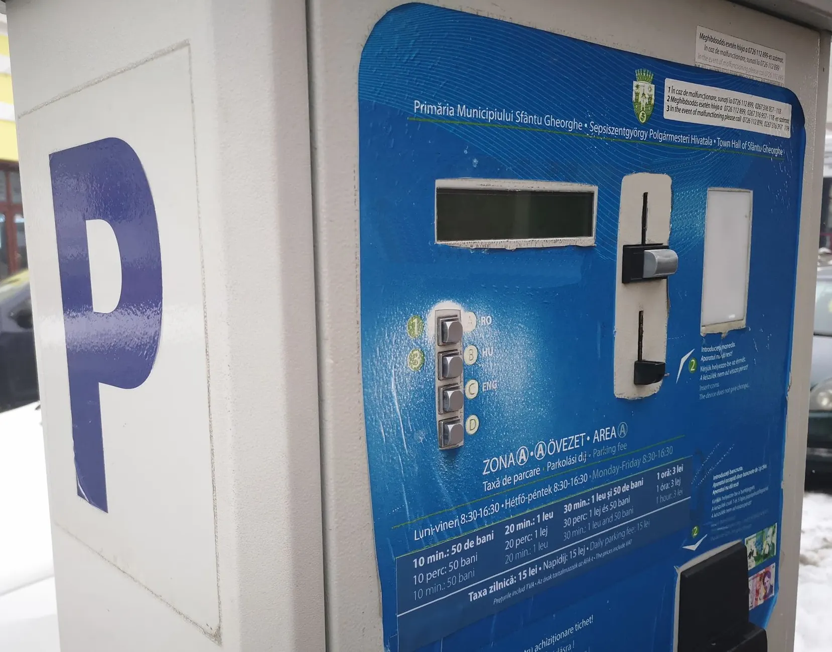 Automat parcare 2019