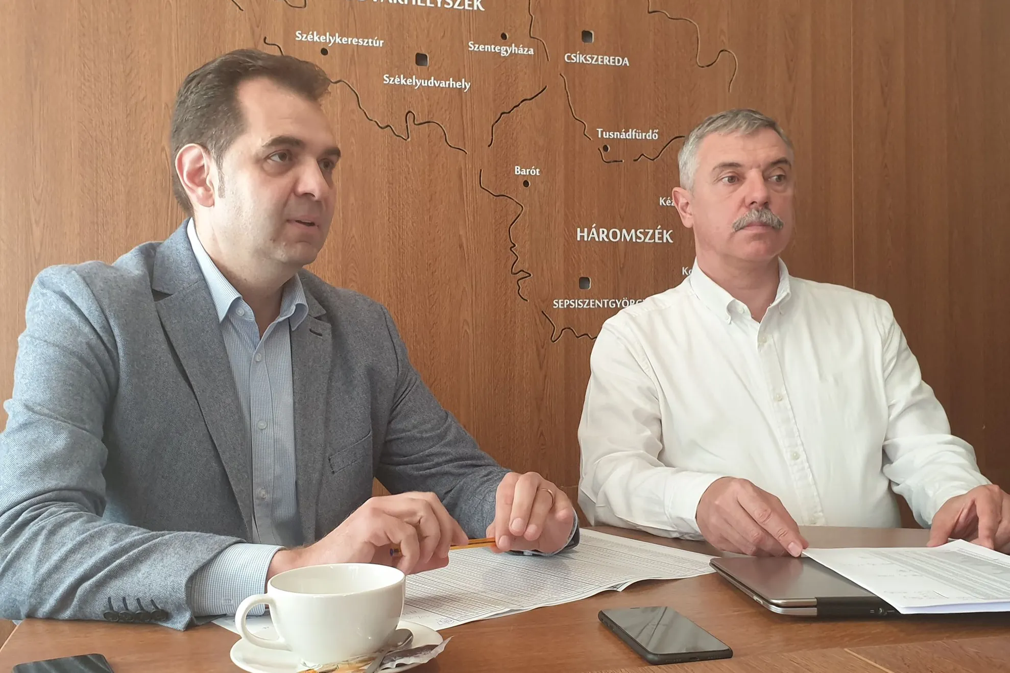UDMR Covasna Antal Arpad cu Tamas Sandor