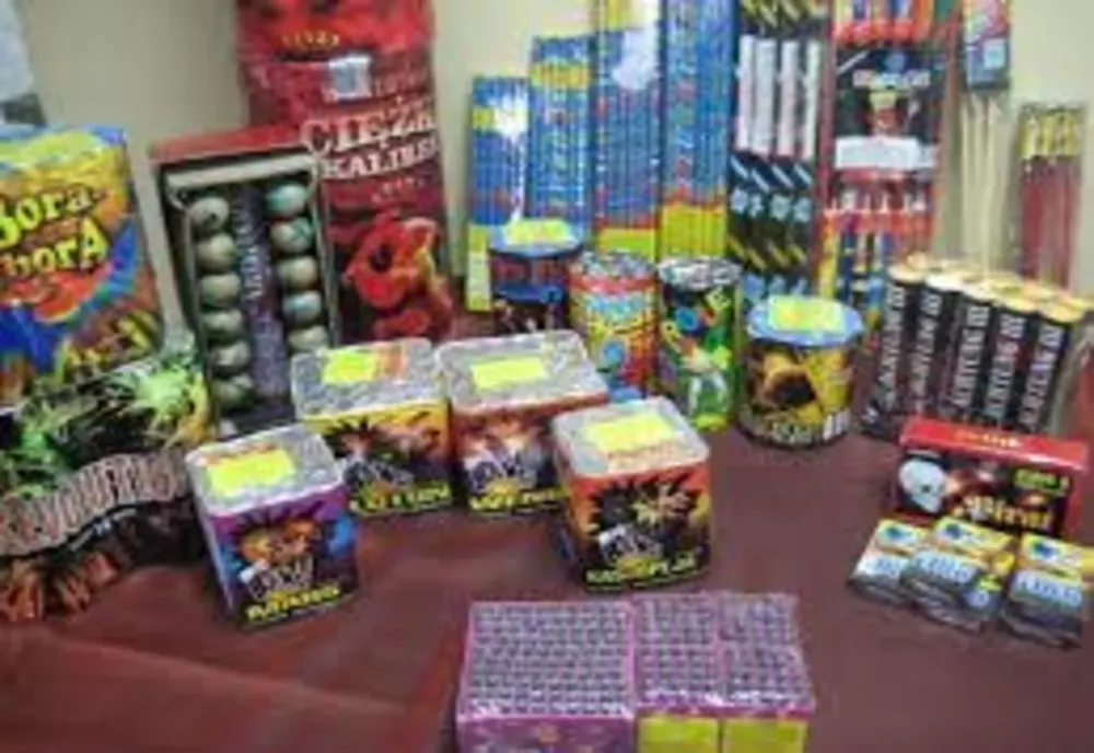 Focuri de artificii în siguranță