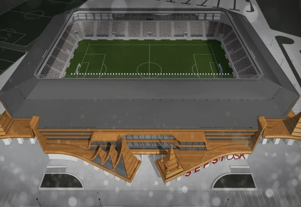 Primul „meci imaginar caritabil” se joacă pe noul Stadion din Sfântu Gheorghe,  între Sepsi OSK și FK Miercurea Ciuc