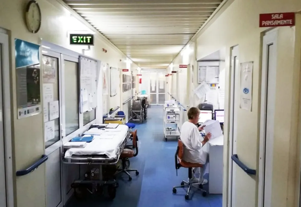 37 de pacienți cu COVID-19 erau internați, astăzi, la Spitalul Județean din Sfântu Gheorghe