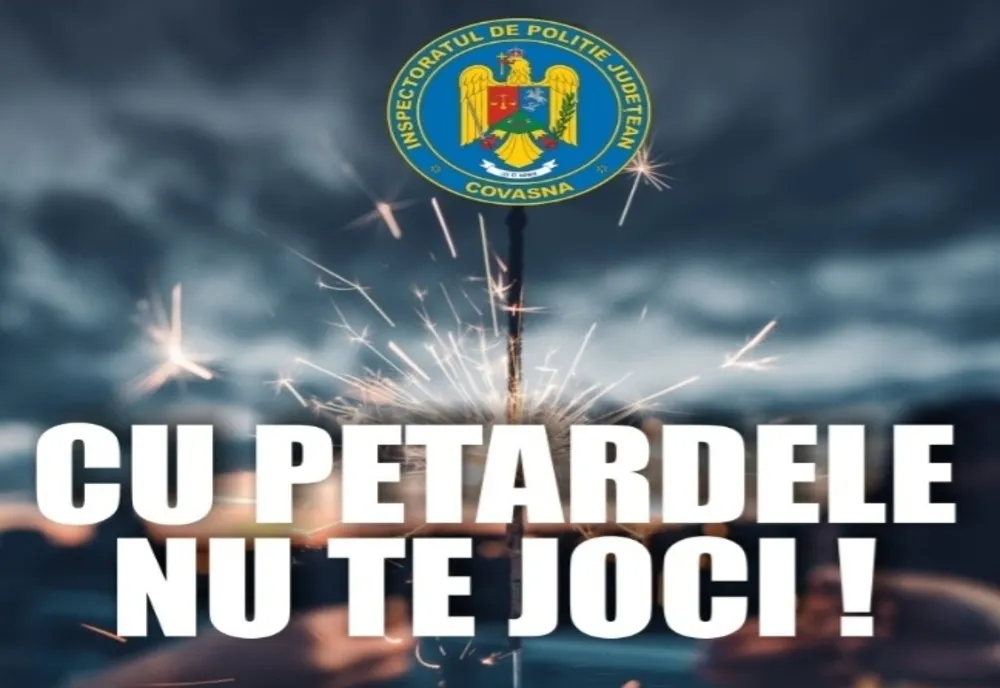 Polițiştii trag un semnal de alarmă! "Cu petardele nu te joci!"