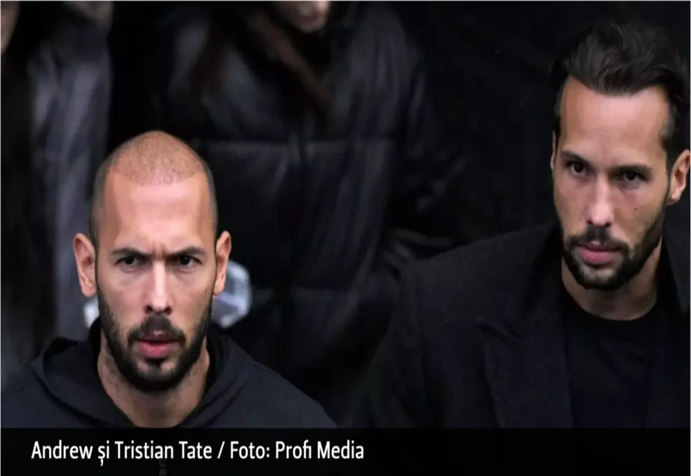 Frații Tate au ieșit la atac, după ce au fost puși în liberate de magistrații din România: acuzații grave la adresa sistemului de justiție
