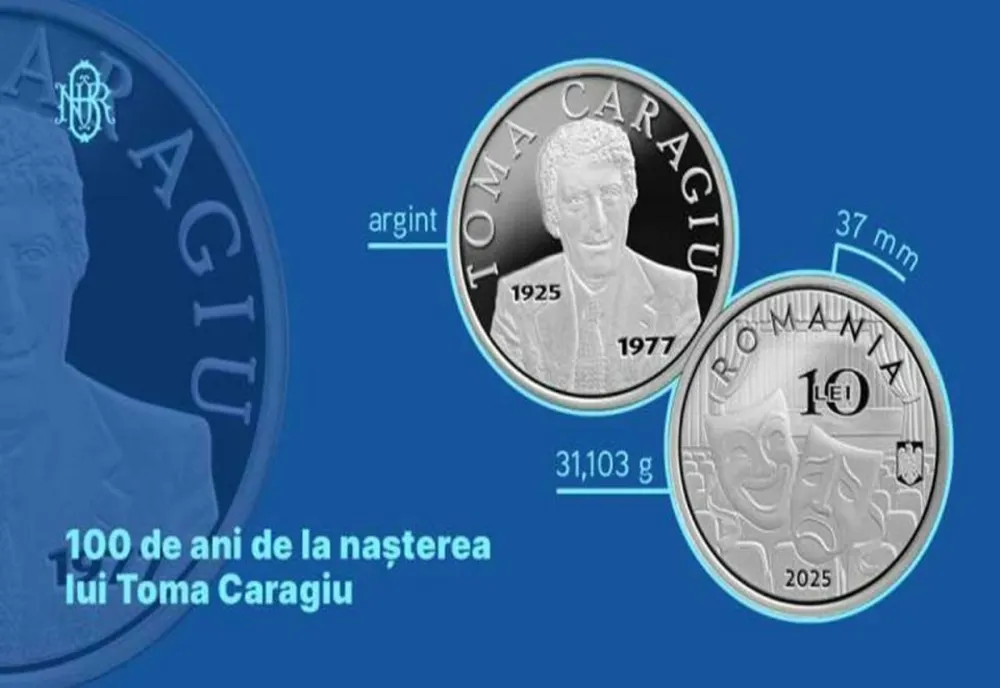TOMA CARAGIU, OMAGIAT DE BNR