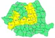 Cod galben de ninsori și viscol în zona montană, inclusiv Covasna