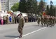 VIDEO. Depuneri de coroane şi defilarea gărzii de onoare de 9 Mai la Sfântu Gheorghe