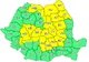 Cod galben de vijelii şi ploi torenţiale în 21 de judeţe, inclusiv Covasna