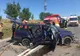 VIDEO. Accident pe DN12 la ieşirea din Sfântu Gheorghe. Şase persoane au ajuns la Spital