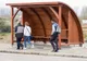 7 noi staţii de autobuz noi la Târgu Secuiesc. Una a fost deja vandalizată