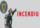 Incendiu miercuri dimineaţa la un atelier din Micfalău. Un bărbat a suferit arsuri uşoare la cap dar a refuzat transportul la spital