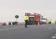 Autoutilitară răsturnată pe DN11, la intrarea în Moacşa
