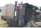 Șofer neatent de 75 de ani, a răsturnat o autuotilitară pe DN11 în județul Covasna