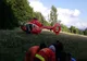 Un tânăr rănit într-un accident a fost transportat, de urgență, cu elicopterul SMURD, la București