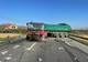 Grav accident pe DN1C în judeţul Cluj! Impact violent între două TIR-uri (FOTO)